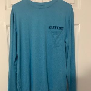 Salt life long sleeve tee